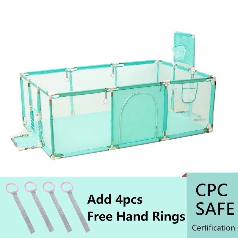 IMBABY Baby Playpens Indoor Baby corralitos Safety Barriers for Kids Baby Activity Gym Large Parks for Baby Groundbox Fence