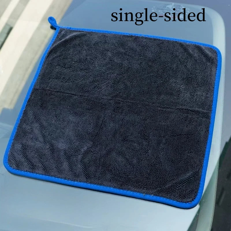 40x60CM/60x90CM Microfiber TowelsUltra-Thick Car Washing Towel Auto Extra Soft Rag Car Care Cleaning Drying Cloth New 2025