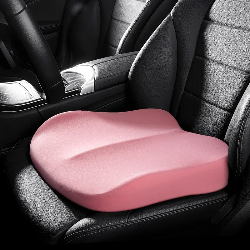 Car Booster Seat Cushion Heightening Height Boost Mat Breathable Portable Car Seat Pad Fatigue Relief Suitable For Cars
