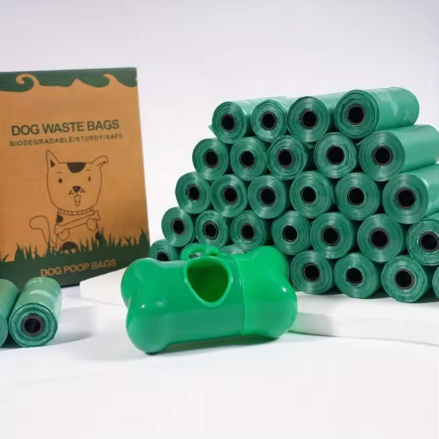 Pawtria Certified Home Compostable Dog Poop Bags (120/ 8 Rolls) , Value pack, Biodegradable Poop Bags, Cat Litter, Vegetable Starches, Eco-friendly Dog Waste Bags, Leak proof, Easy to Open, Give Back