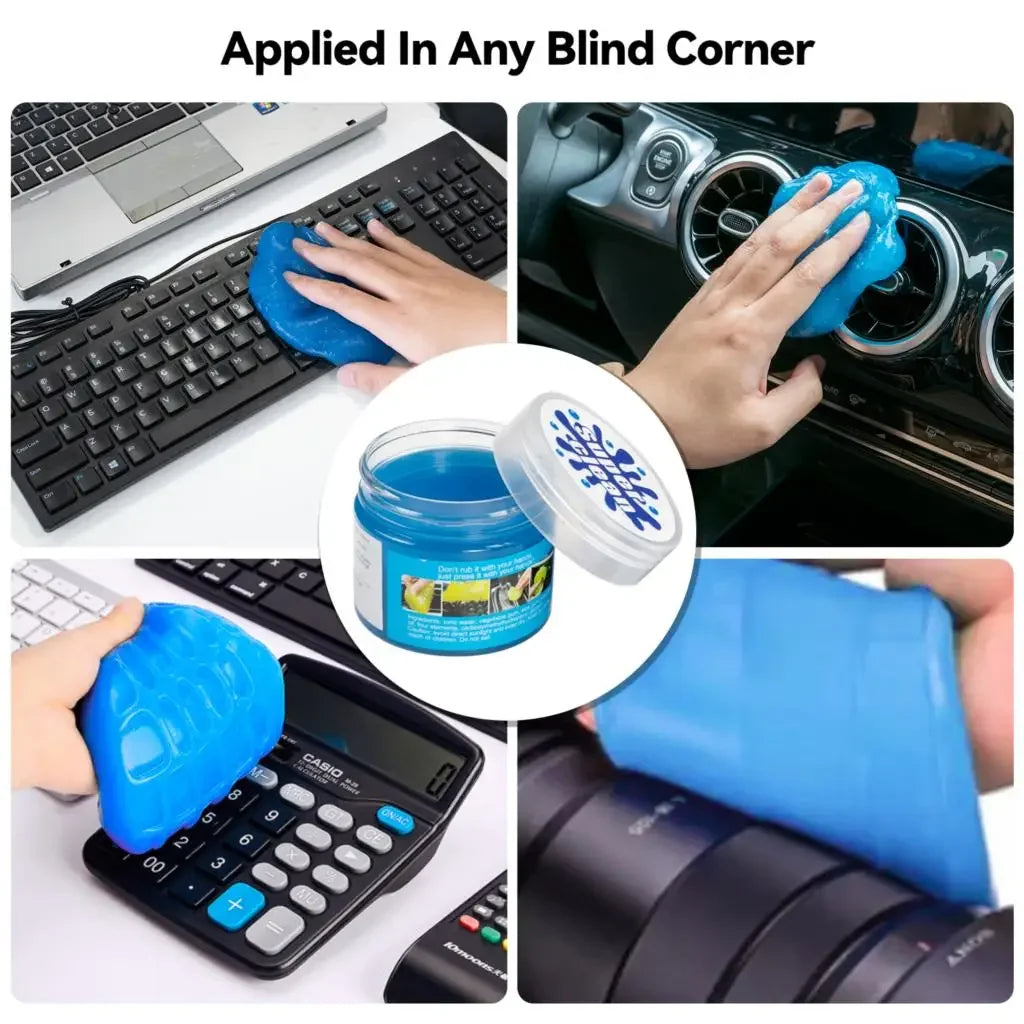 Cleaning Gel Universal Super Cleaner Putty Slime for Car Vent Keyboard Auto Dashboard Dust Dirt Remover PC Phone Laptops Cameras