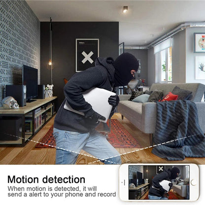 Smart Clock Camera Full HD 1080P Alarm Clock Mini Camera Wireless Wifi Control DVR Camcorder Home Surveillance Monitor Video