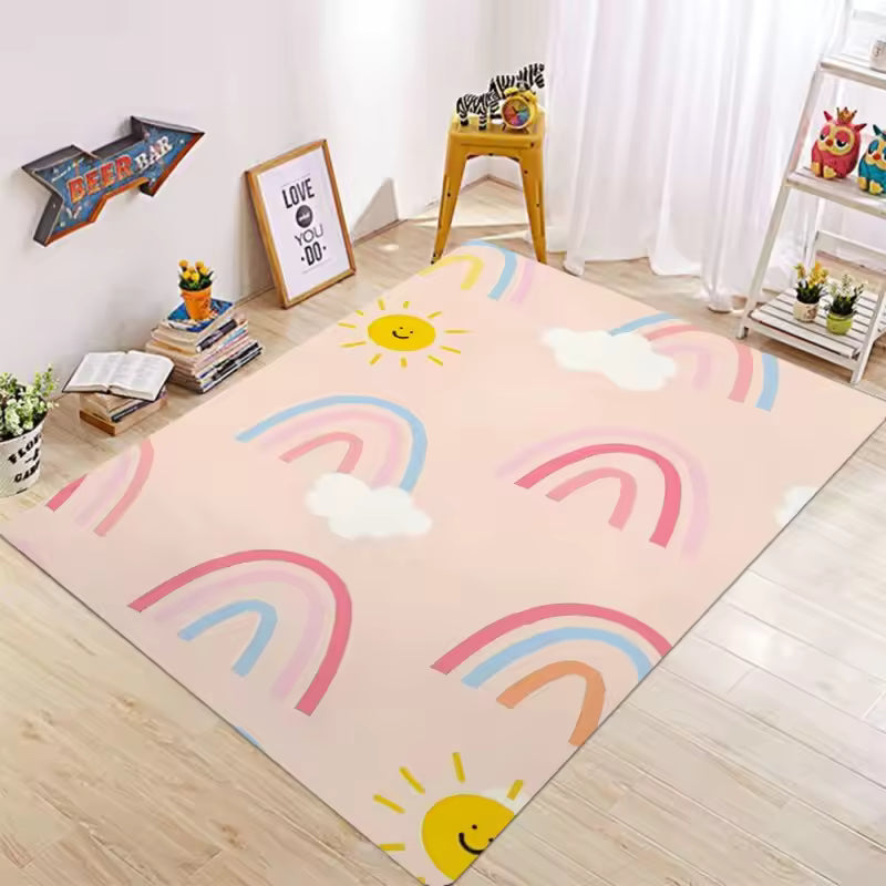 Baby Play Mat for Floor: Soft & Safe Foam Playpen Mat Machine Washable  Non Slip Crawling Pad for Toddler,Infant,Kids