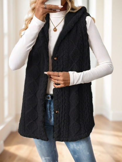 Gilet Polaire à Capuche