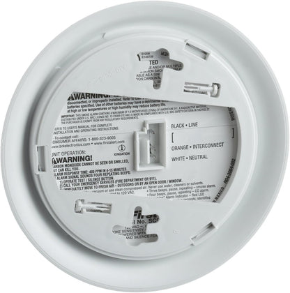 BRK SC9120B-3 Hardwired Smoke and Carbon Monoxide (CO) Detector with Battery Backup, White, Pack of 3