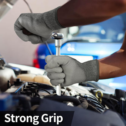 HPPE Level 5 Safety Anti Cut Gloves High-strength Industry Kitchen Gardening Anti-Scratch Anti-cut Glass Cutting Multi-Purpose