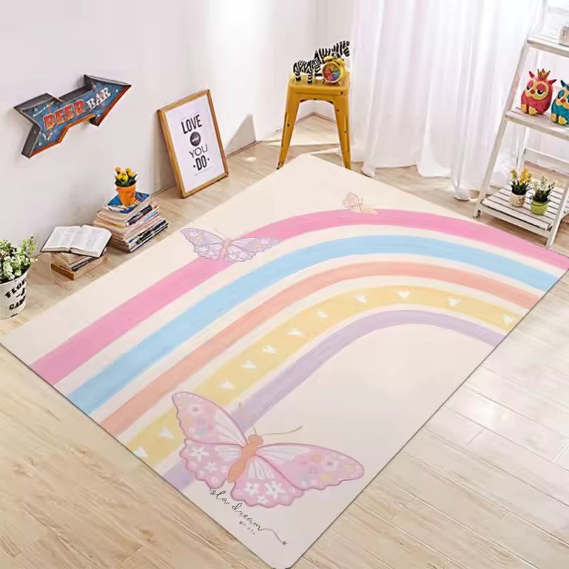 Baby Play Mat for Floor: Soft & Safe Foam Playpen Mat Machine Washable  Non Slip Crawling Pad for Toddler,Infant,Kids