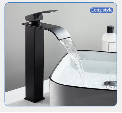 Gold Bathroom Faucet, Brushed Gold Bathroom Faucet, Gold Faucets for Bathroom Vanity, Hot and Cold Dual Control Stainless Steel Alloy Finish Suitable for Bathroom Sink