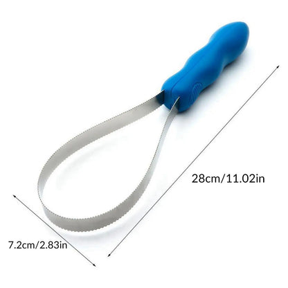 Horse Brush Scraper Sided Shedding Blade Stainless Steel Shedder Sweat Scraper Tool Horse Care Grooming Cleaning Tool