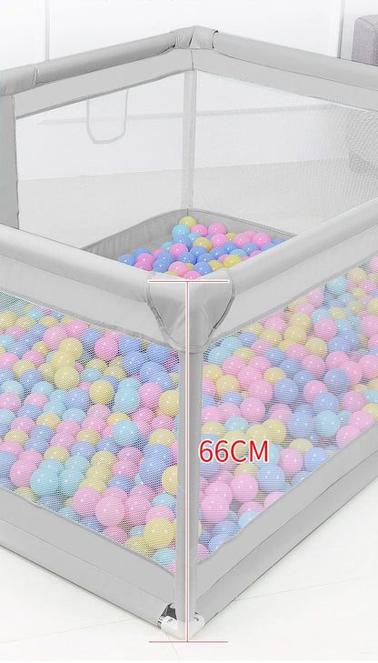 PANGDUBE 5-Sizes Option Baby Playpen Children Playground with Foam Protector Baby Safety Fence Kids Ball Pit Playpen for Babies