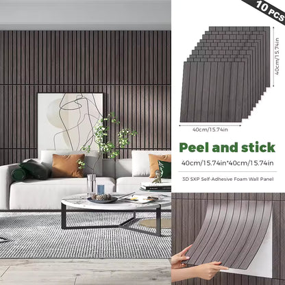 10-Piece Peel and Stick Backsplash Seamless Tile,40*40cm,Stick on Backsplash for Kitchen/Bathroom/Laundry Room