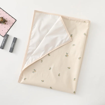 Waterproof Baby Diaper Changing Mat Washable Newborn Urine Pad Babies Accessories Liners for Crib Cradles Reusable Diapers Pad