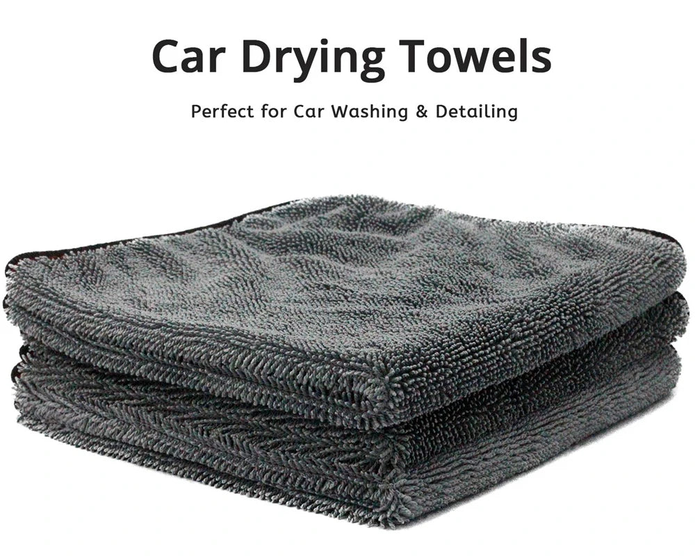 Microfiber Car Towel Vehicle Wash Cloth Auto Cleaning Drying Handkerchief Super Absorbent Car Window Glass Wash Towel Supplies