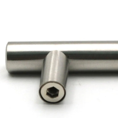 Modern Gold Brushed Straight Cupboard Handles Knobs Stainless Steel Brushed Black Gold Kitchen Door Handles Cabinet Pull