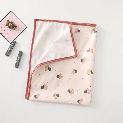 Waterproof Baby Diaper Changing Mat Washable Newborn Urine Pad Babies Accessories Liners for Crib Cradles Reusable Diapers Pad