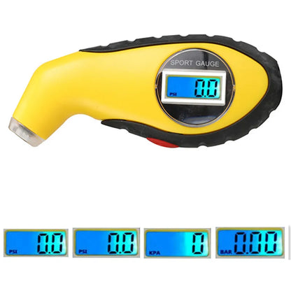 Car Bike Truck Auto Air PSI Meter Tester Tyre Digital Tire Pressure Gauge LCD