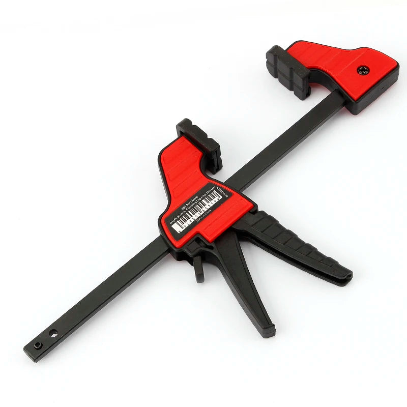 Handed Bar Clamp 4 6 12 Inch Quick Ratchet F Clamp Heavy Duty Wood Working Work Bar Clamp Clip Kit Woodworking Reverse clamping 100 150 300mm