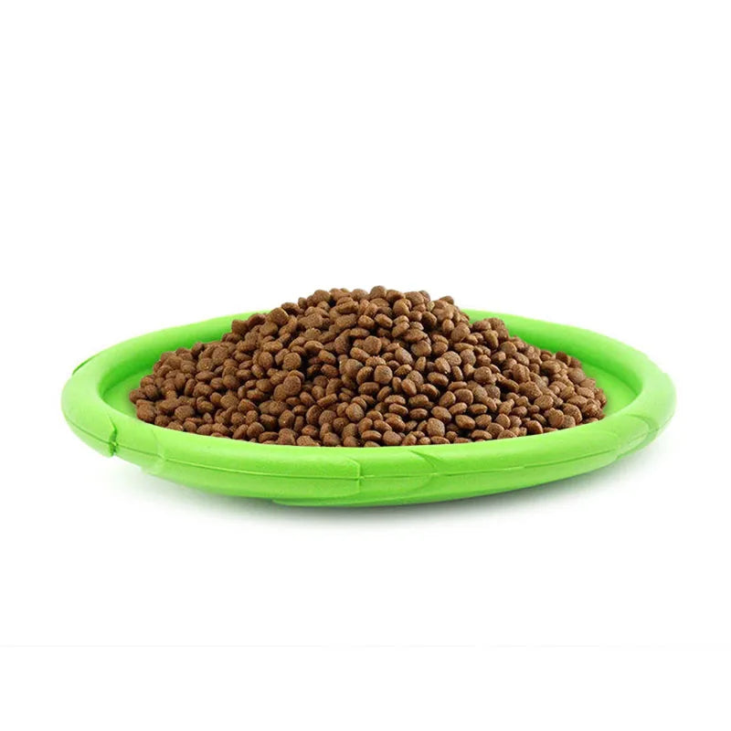 Rubber Pet Dog Flying Discs Saucer Toys Small Medium Funny Dog Puppy Agile Training Toys Flying Disk