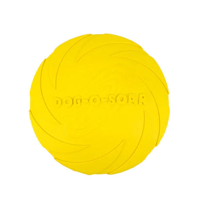 Rubber Pet Dog Flying Discs Saucer Toys Small Medium Funny Dog Puppy Agile Training Toys Flying Disk