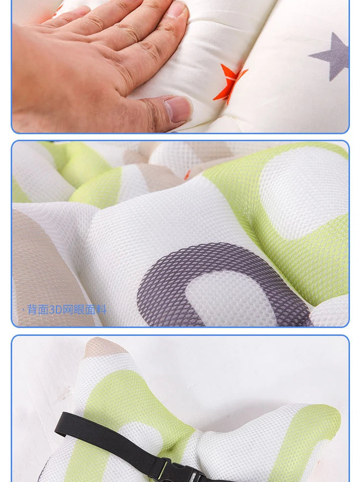 Fashion Printed Stroller Cushion Seat Cover Baby Diaper Pad Seat Pad Cotton Baby Stroller Mat Mattress Pram Stroller Accessories