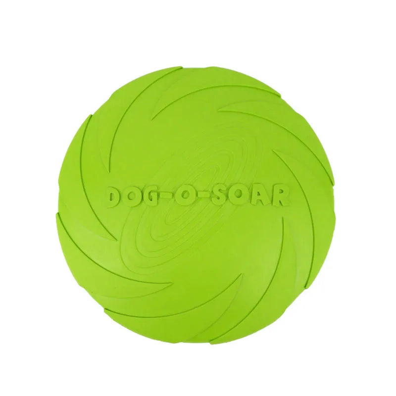 Rubber Pet Dog Flying Discs Saucer Toys Small Medium Funny Dog Puppy Agile Training Toys Flying Disk