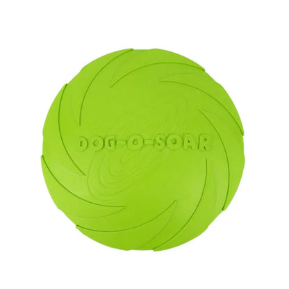 Rubber Pet Dog Flying Discs Saucer Toys Small Medium Funny Dog Puppy Agile Training Toys Flying Disk