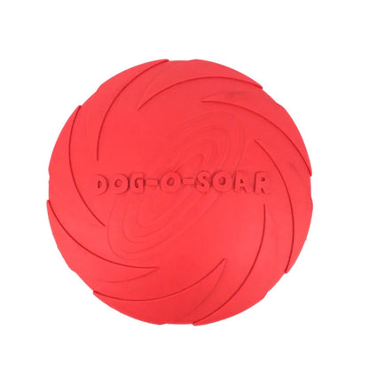 Rubber Pet Dog Flying Discs Saucer Toys Small Medium Funny Dog Puppy Agile Training Toys Flying Disk