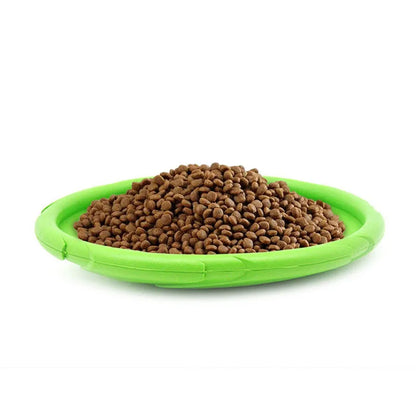 Rubber Pet Dog Flying Discs Saucer Toys Small Medium Funny Dog Puppy Agile Training Toys Flying Disk
