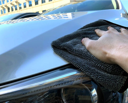 Microfiber Car Towel Vehicle Wash Cloth Auto Cleaning Drying Handkerchief Super Absorbent Car Window Glass Wash Towel Supplies