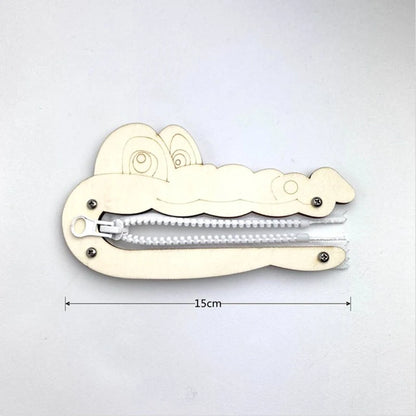 Montessori Busy Board Toys For Children Educational Games DIY Busy Board Parts Wooden Toys Sensory Board Games Puzzles For Kids
