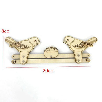 Montessori Busy Board Toys For Children Educational Games DIY Busy Board Parts Wooden Toys Sensory Board Games Puzzles For Kids