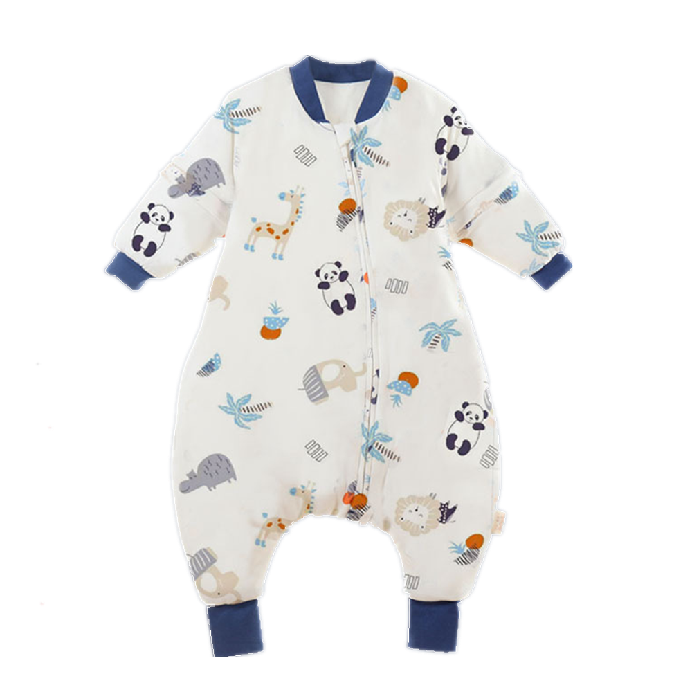 Baby Sleeping Bag Cartoon Children Pajamas Infantil Stuff For Four Seasons Cotton Toddler Sack Kids Sleepwear Bedding Jumpsuit