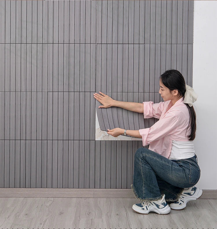 10-Piece Peel and Stick Backsplash Seamless Tile,40*40cm,Stick on Backsplash for Kitchen/Bathroom/Laundry Room