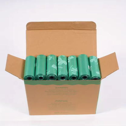 Pawtria Certified Home Compostable Dog Poop Bags (120/ 8 Rolls) , Value pack, Biodegradable Poop Bags, Cat Litter, Vegetable Starches, Eco-friendly Dog Waste Bags, Leak proof, Easy to Open, Give Back
