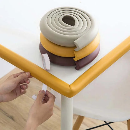 Table Corner Safety Bumper Strips Baby Protection Strips Bumper Corner Soft Cover Strips Table Corner Protection Anti Crash