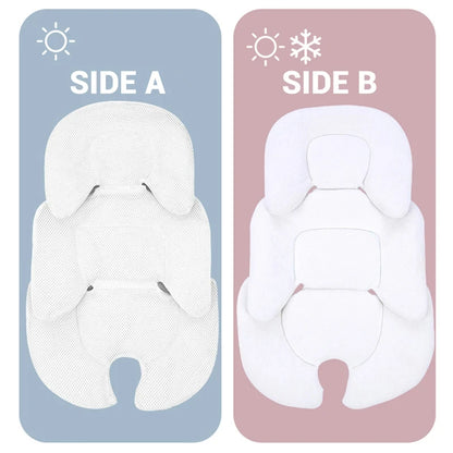 PANGDUBE Universal Stroller Seat Cushion Double Sided Baby Car Seat Pad High Chair Mat Waterproof Soft Stroller Accessories