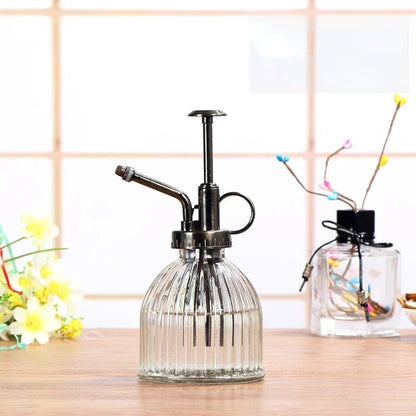 1PC 300Ml Plant Flower Glass Garden Waterer Mister Water Cans Spray Irrigation Needs Hairdressers Tools