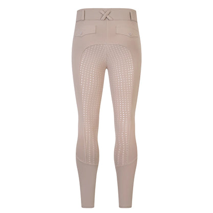 Professional equestrian pants full silicone quick-dry elastic tight equestrian sports pants anti-slip riding pants thick wear-re