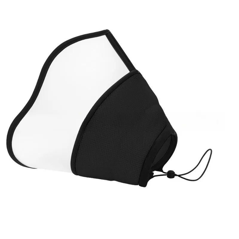 Dog Cone Collar to Stop Licking Neck Ring Cat and Dog After Surgery Anti-bite and Scratching Beauty Care Adjustable Folding Neck Cover