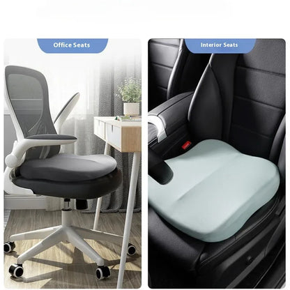 Car Booster Seat Cushion Heightening Height Boost Mat Breathable Portable Car Seat Pad Fatigue Relief Suitable For Cars