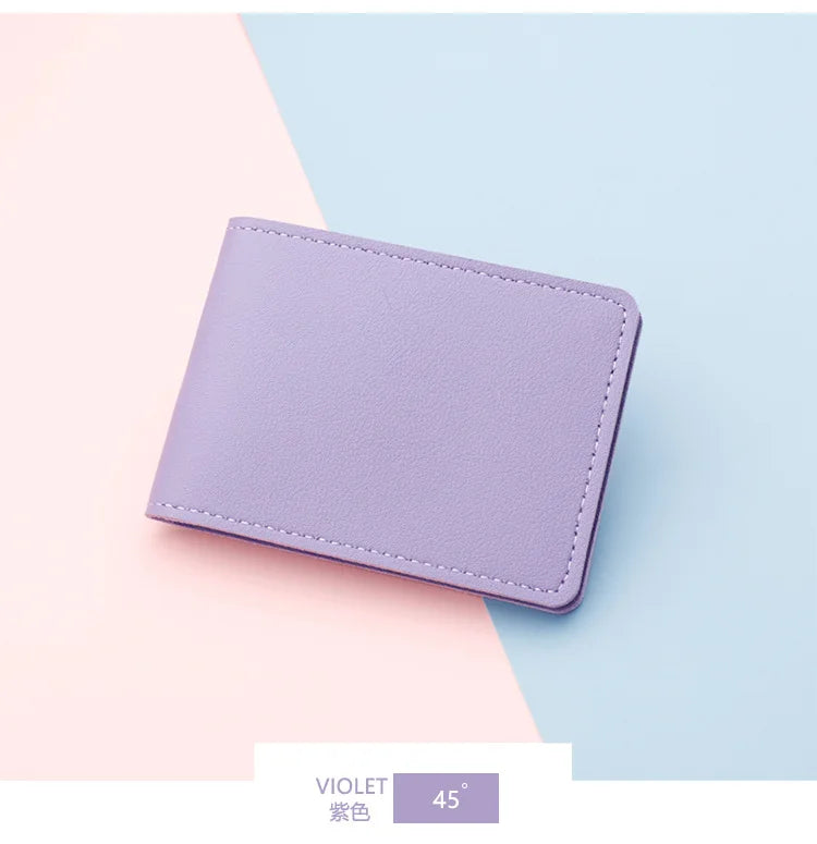 Ultra Thin Auto Driver License Bag Artificial PU on Cover for Car Driving Documents ID Card Holder Purse Wallet Case card holder