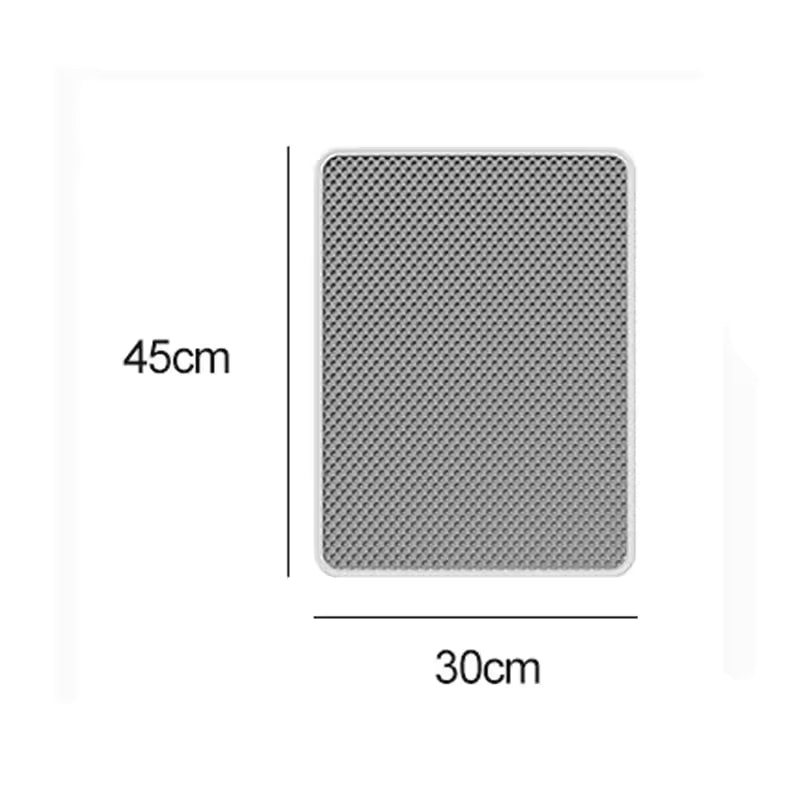 Double Layer Cat Litter Pad Waterproof Non-slip Sand Basin Filter Kitten Dog Washable Easy Cleaning Pet Accessories