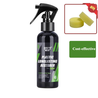Plastic Restorer Back To Black Gloss Car Cleaning Products Auto Polish And Repair Coating  Renovator For Car Detailing HGKJ 24