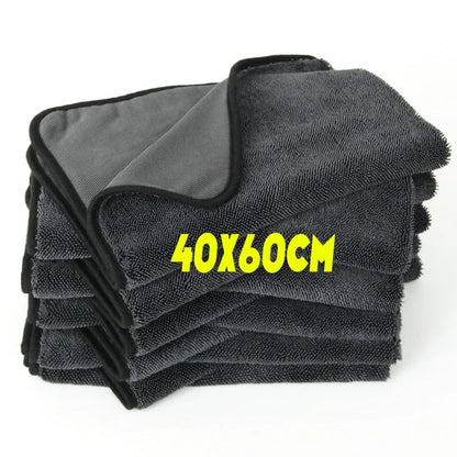 1/2pcs Professional Microfiber Towels Car Washing Towel Micro Fiber Auto Extra Soft Rag Fast Drying Cloth for Car Wash Accessory