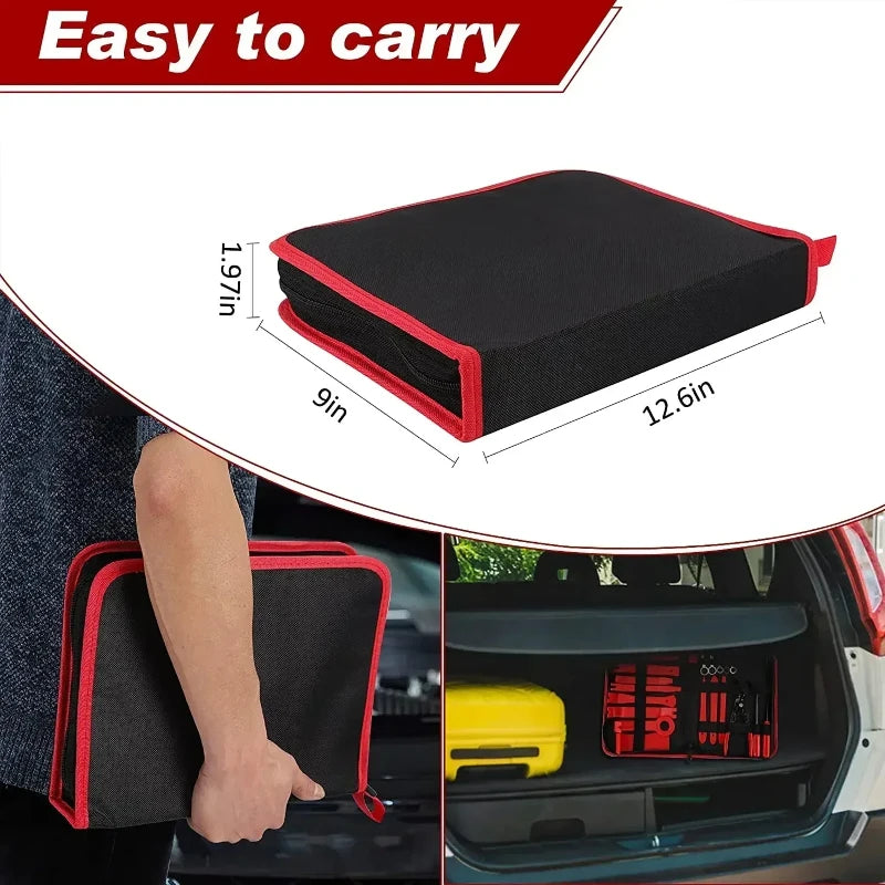 Car Interior Trim Removal Tool Kit, Auto Plastic Clips Puller Set for DIY Panel Disassembly