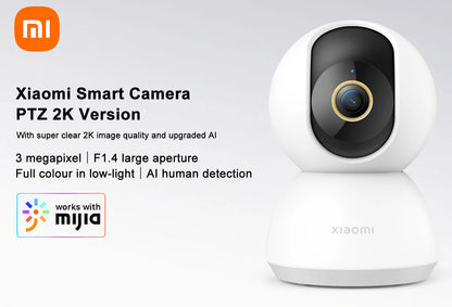 New Xiaomi Smart Camera 2K 1296P HD 360 Angle Indoor Baby Security Monitor WIFI Night Webcam Video IP Camera Mi Smart Home
