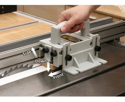 Push Block for Table Saws, Router Tables, Band Saws & Jointers - Cuts Safe - Easy to Assembly