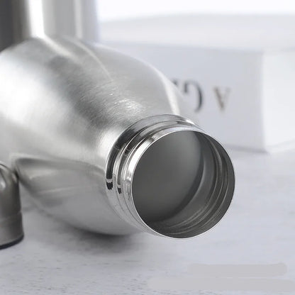 Stainless Steel Water Bottle 1 Liter Free Shipping Items, Drink Bottle for Sport Travel Cups, 500 750 1000ml Water Bottles