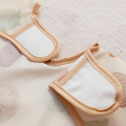 1 Pc Waterproof Baby Bibs Cute Infant Eating Child Drawing Long Sleeve Apron Self Feeding Baby 0-3 Year