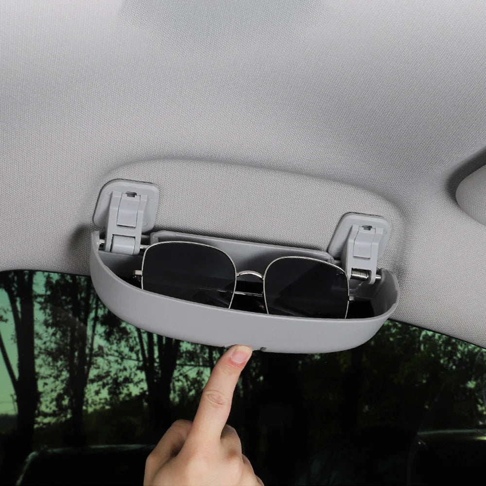 Car Glasses Holder Case Sun Glass Box for Audi Q3 Q5 SQ5 Q7 A1 A3 S3 A4 A6 A7 S6 S7 S4 RS4 A5 S5 2013 - 2022 Sunglass Holder
